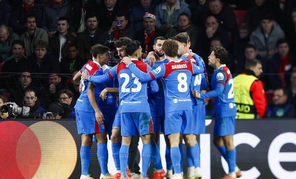 关于马德里竞技横扫阿根廷，阿尔瓦雷斯统治全场的信息